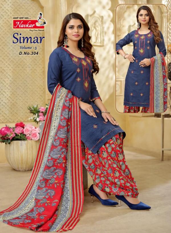 Navkar Simar Vol 3 Regular Wear Ready Made Dress Collection